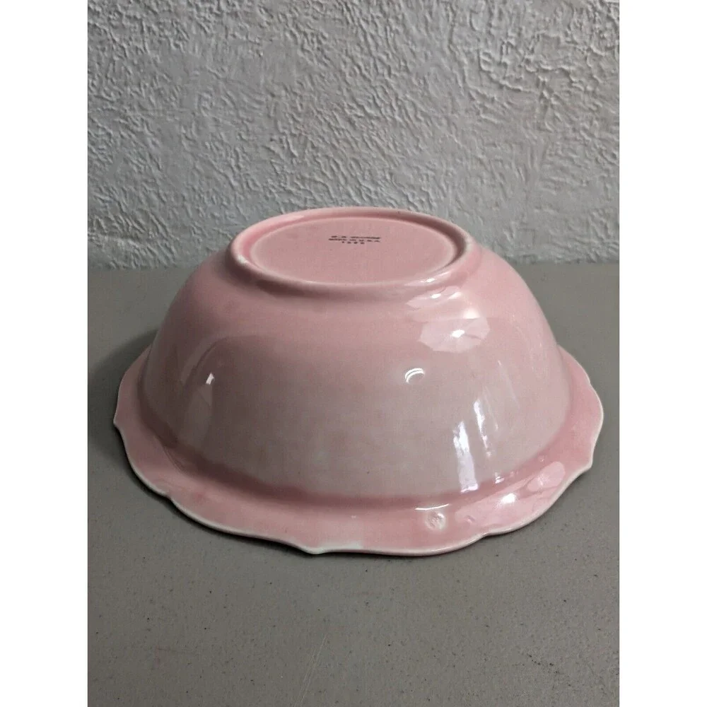 Vintage W.S. George‎ Pink 8 3/4